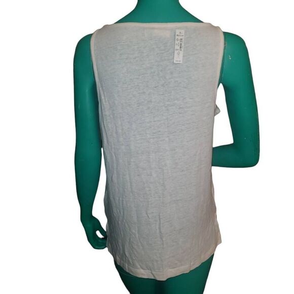 NWT Madewell Cream Colored Tank Top Sleeveless Top Size M - Picture 2 of 6